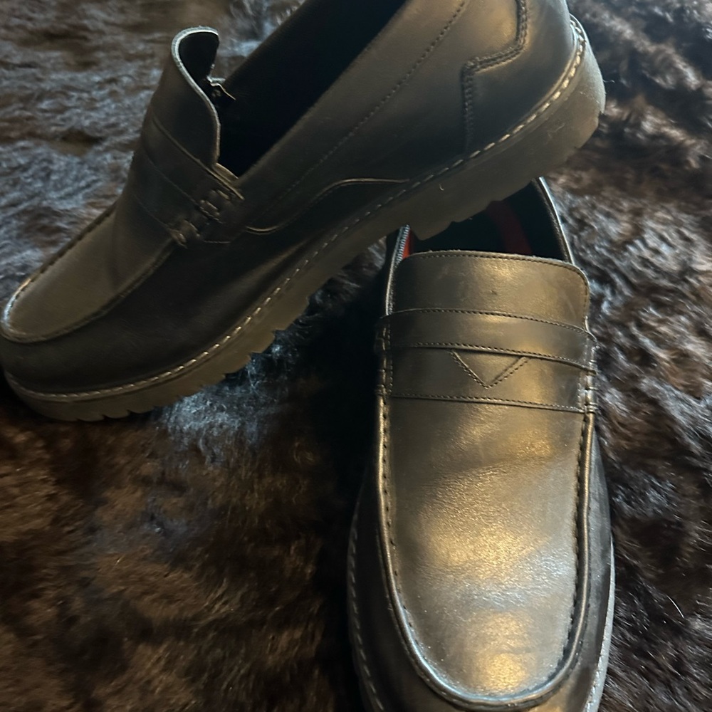 Rockport Black Leather Men's Loafers